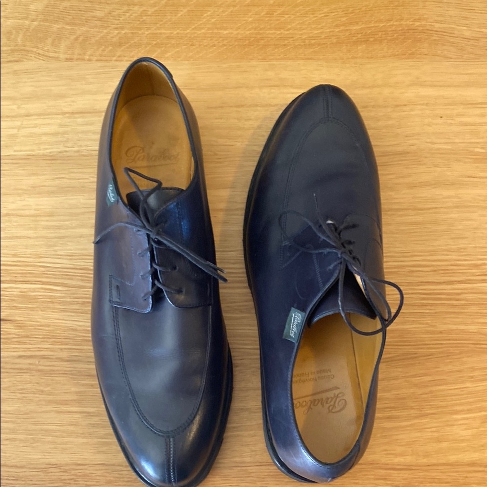 Paraboot Classic Black Leather Women’s or Men’s loafers